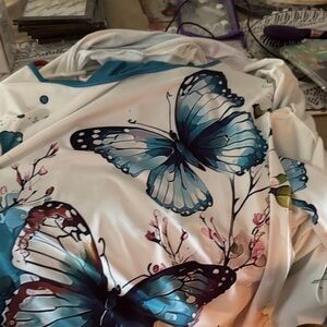 Butterfly Print Scarf